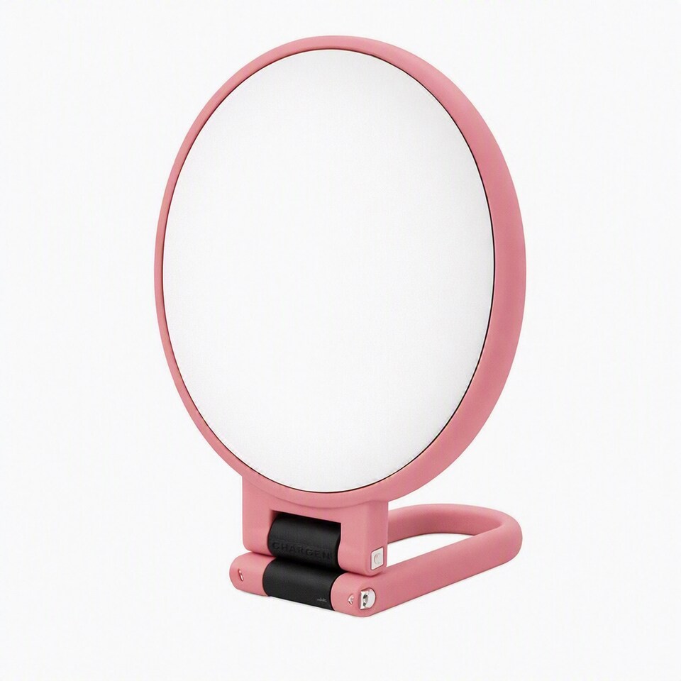 image 1 of Danielle Creations 3 in 1 Handheld Folding Dual Sided x10 Mag Mirror