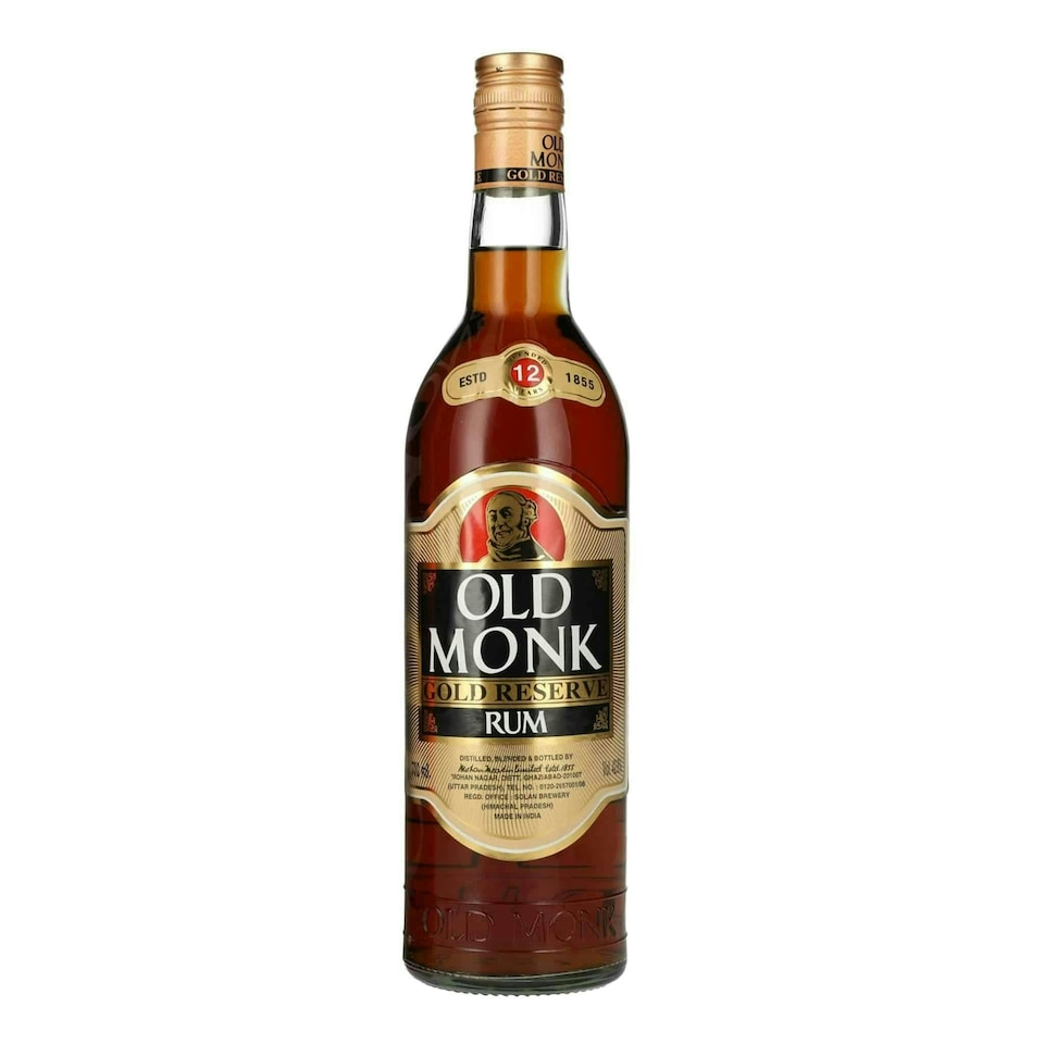 image 1 of Old Monk Rum 12 Years Rum
