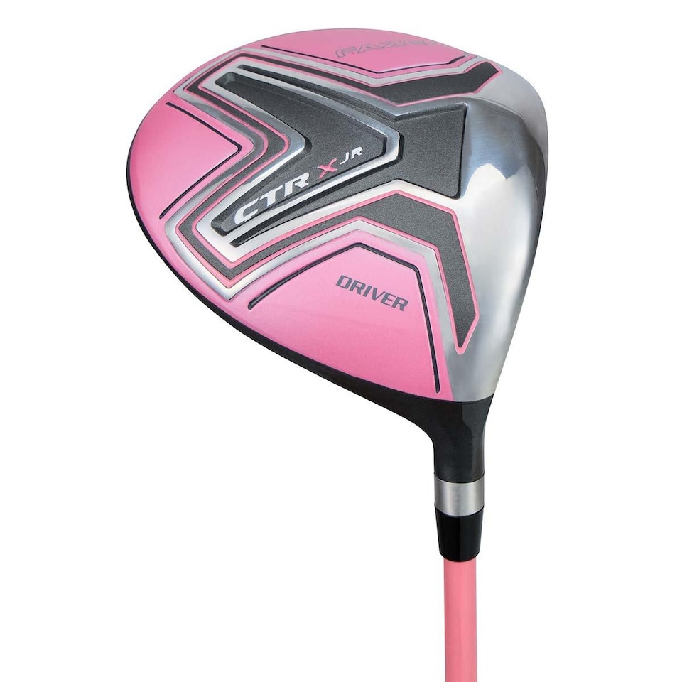 image 1 of Fazer Junior CTRX Age 6-8 4-Piece Golf Stand Bag Package Set - Pink