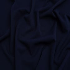 Minerva Core Range Navy Heavy Scuba Crepe Stretch Knit Fabric for Dressmaking, 150cm / 59" Wide - per metre