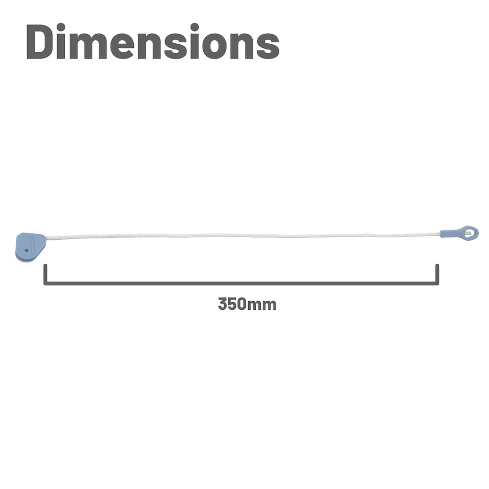 image 1 of Reliapart Door Hinge Brake Cords 2 Pack Compatible for Diplomat ADP8640 1881050200