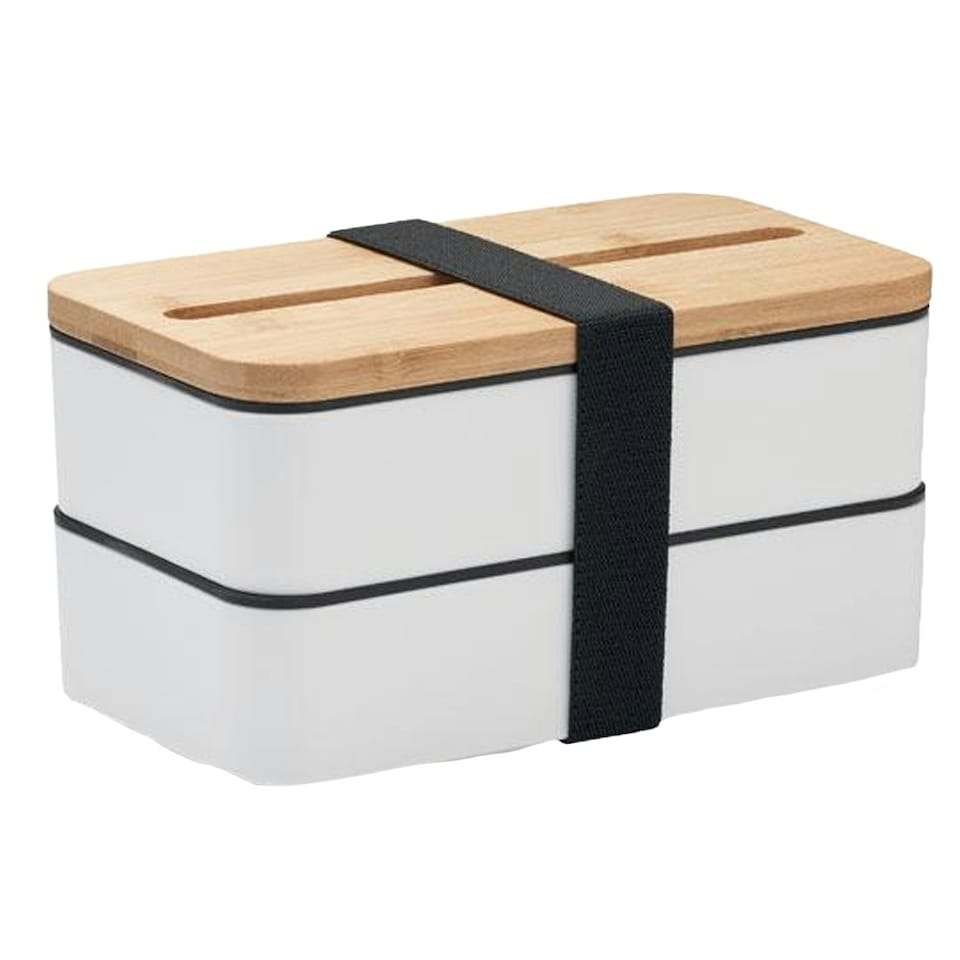 image 1 of MidOcean Wint Polypropylene Lunch Box - White - One Size