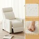image 6 of COSTWAY Recliner Chair Single Sofa with Adjustable Backrest White White