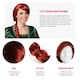image 2 of Auburn Plait Wig | Red | One Size