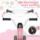 image 4 of AIYAPLAY Baby Balance Bike with 3 Wheels for 12-36 Months, Pink