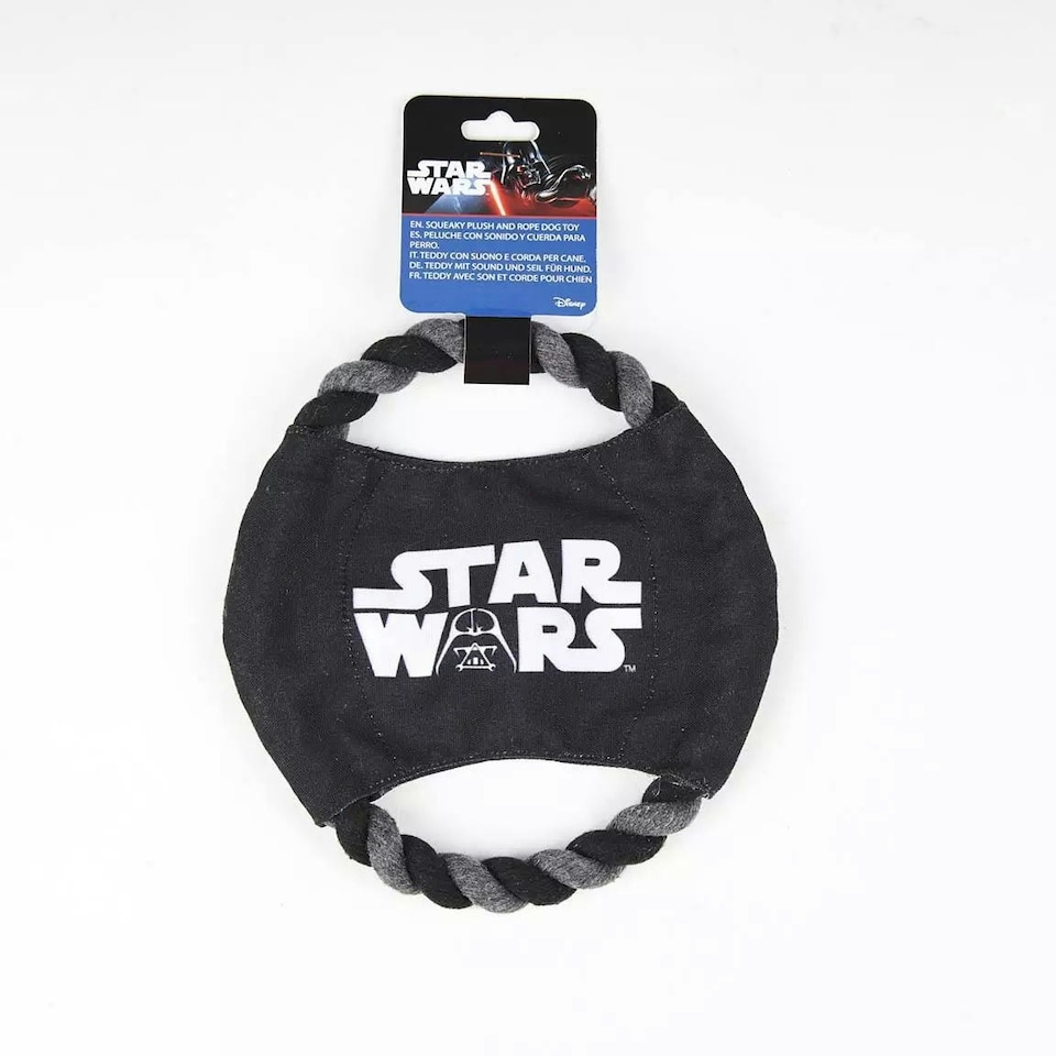 image 1 of Star Wars Rope Frisbee Dog Toy