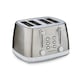image 1 of Morphy Richards Mexborough 4 Slice Toaster White | Silver | White
