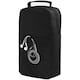 image 2 of Bagbase Athleisure Sports Shoe Bag - Black/Black - One Size