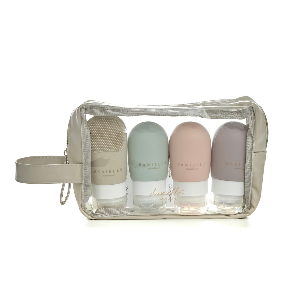 image 1 of Danielle Creations Customisable Travel Bottle Set Multi