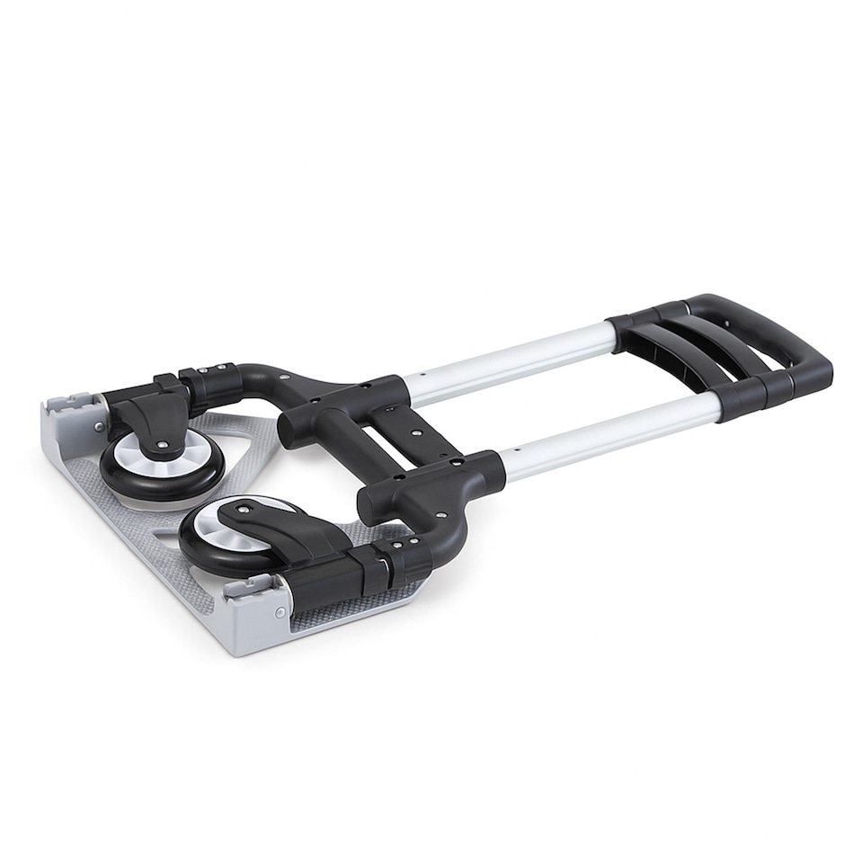 image 1 of 80kg Heavy Duty Folding Foldable Hand Trolley Sack Truck Cart