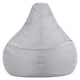 image 3 of Icon Dalton High Back Adult Gaming Indoor Outdoor Bean Bag Chair, Grey