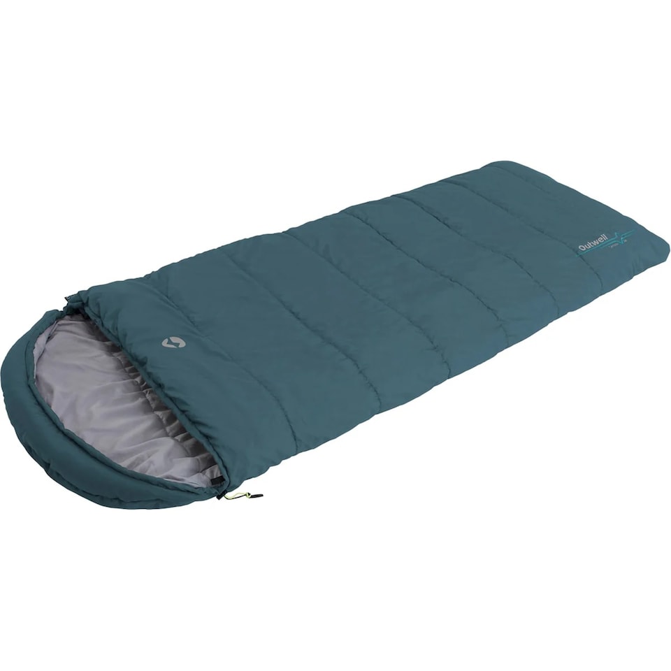 image 1 of Outwell Campion Lux Teal Single Sleeping Bag