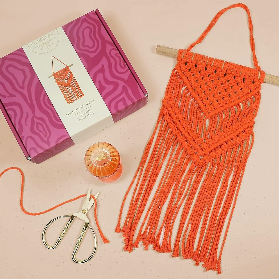 image 1 of Flawsome Macrame Wall Hanging