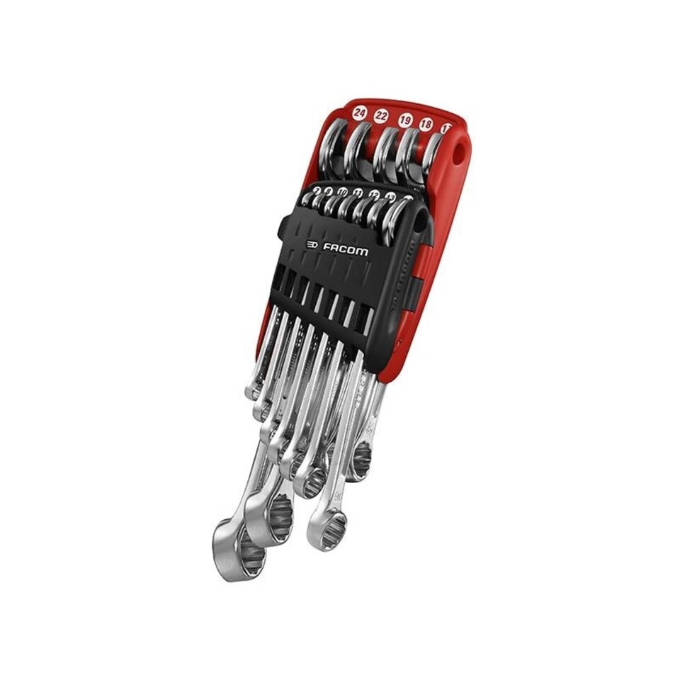 Facom 440.jp12apb Combination Spanner Set, 12 Piece - Multi Colour - One Size