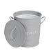 image 4 of Harbour Housewares Vintage Metal Kitchen Compost Bin - Grey | Grey | Grey | One Size