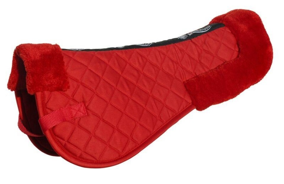 image 1 of Rhinegold Comfort Saddle Pad | Multi | Colour: Tangerine
Size: Pony