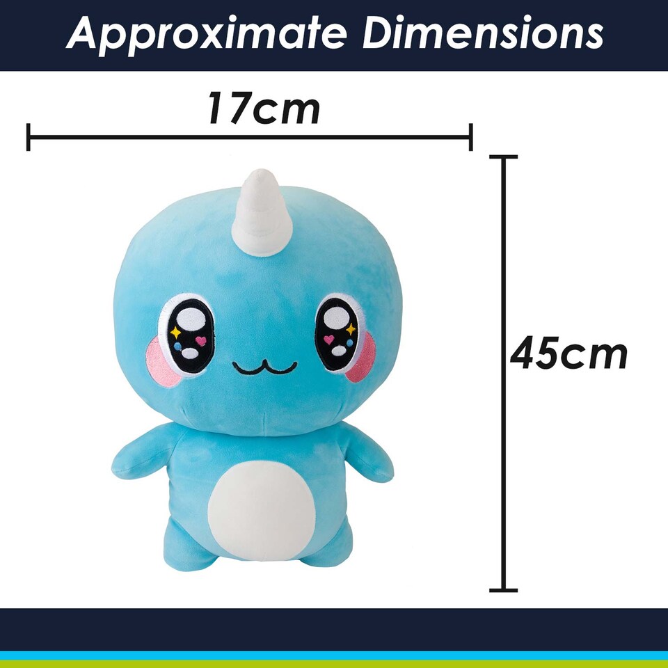 image 1 of PMS Naru Naru 45cm Huggable Plush Soft Toy - Cute Cuddly Stuffed Animal