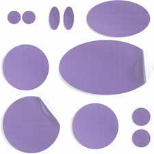 aZengear Repair Patches for Jackets, Tent, Shoe, Gear - Waterproof, Self-Adhesive, Tear-Cold-Heat-Resistant (11 Pieces, Lilac)