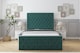 image 1 of Sloomy Vienna Emerald Plush Special Bed Frame. With 50" Upholstered Headboard 2'6 Small Single