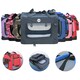 image 3 of HugglePets Fabric Crate Foldable Pet Carrier Red | S