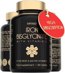 SuperSelf Gentle Iron 17mg 60 Capsules