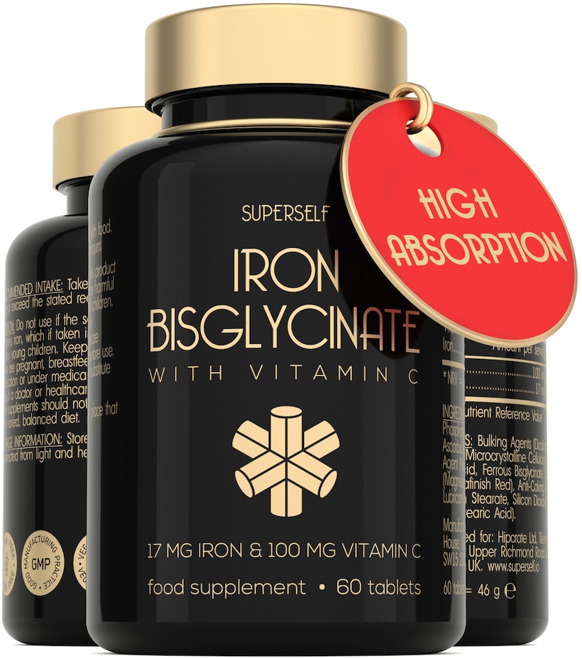 image 1 of SuperSelf Gentle Iron 17mg 60 Capsules
