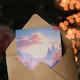 image 3 of Rio De Janeiro Coastal View Fantasy Landscape Farewell Greeting Card