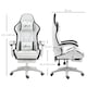 image 7 of Vinsetto Racing Style Gaming Chair with Reclining Function, White and Black