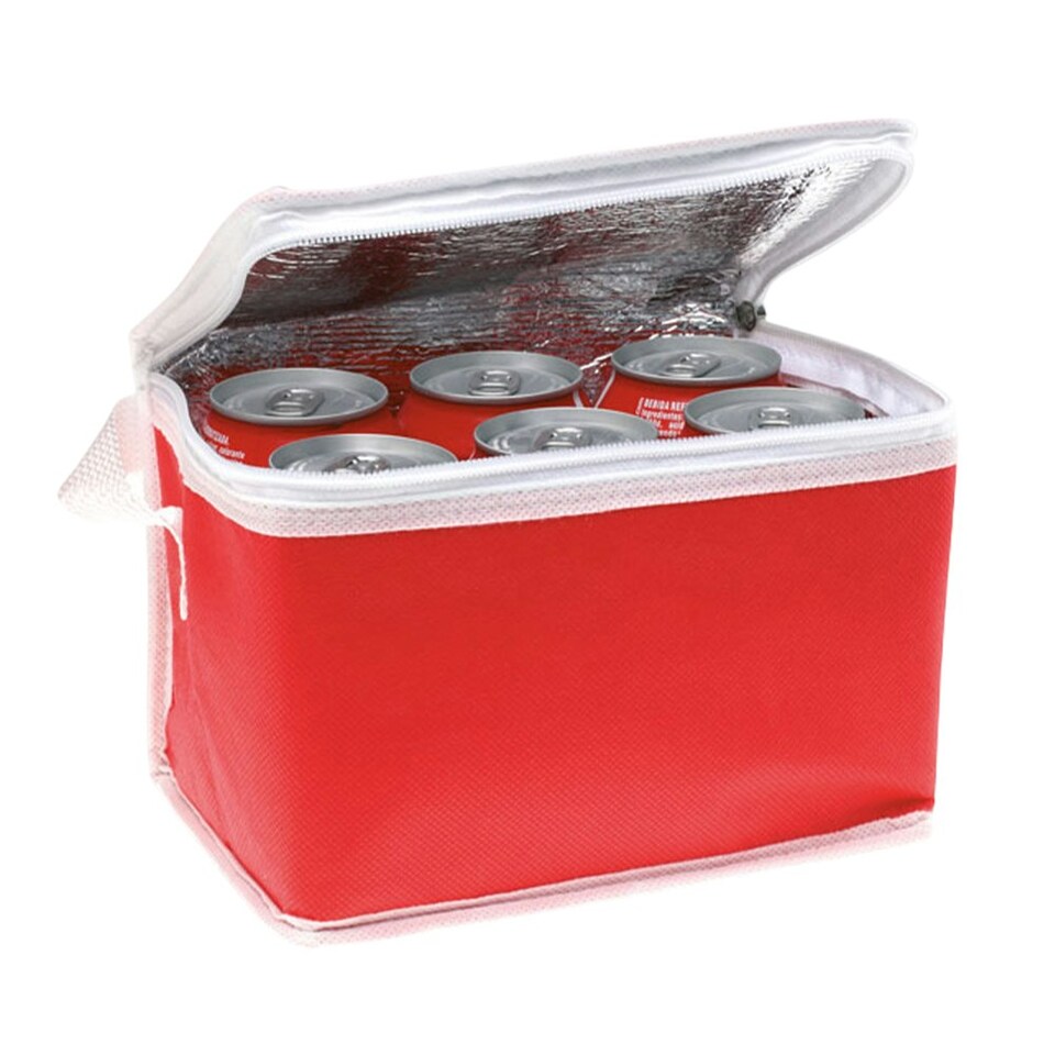 image 1 of MidOcean Promocool Non-Woven Cooler Bag - Red - One Size Red