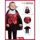 image 5 of Vampire Fancy Dress Costume Unisex Toddler Age 1-2