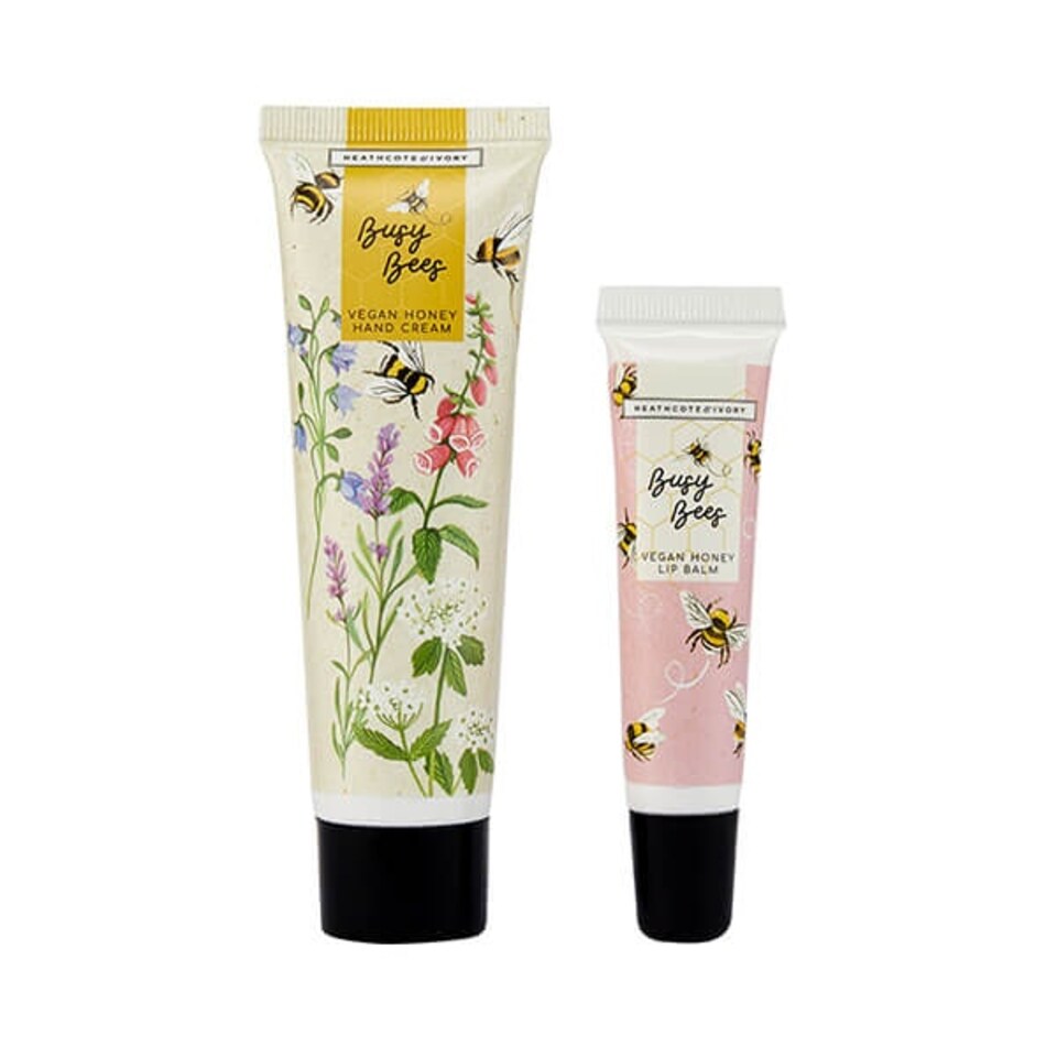 image 1 of Heathcote & Ivory Busy Bees Hand & Lip Tin