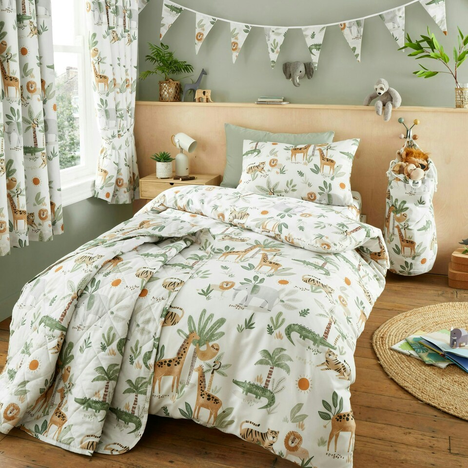 image 1 of Jungle Safari Single Bedding