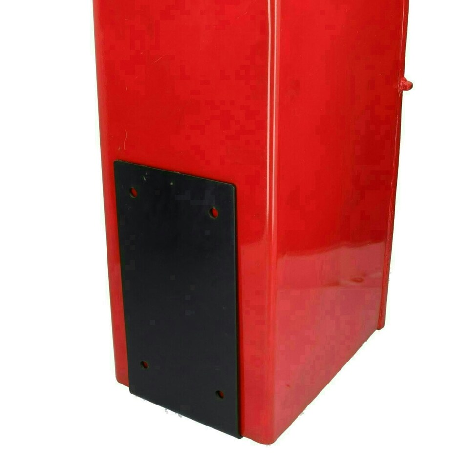 image 1 of ER Royal Mail Post Mail Letter Box Replica Cast Iron Red Post Office & Wall Mount Red