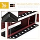 image 5 of PawHut Rabbit Hutch, Guinea Pig Cage 2-Tier Bunny House w/ No-Leak Trays