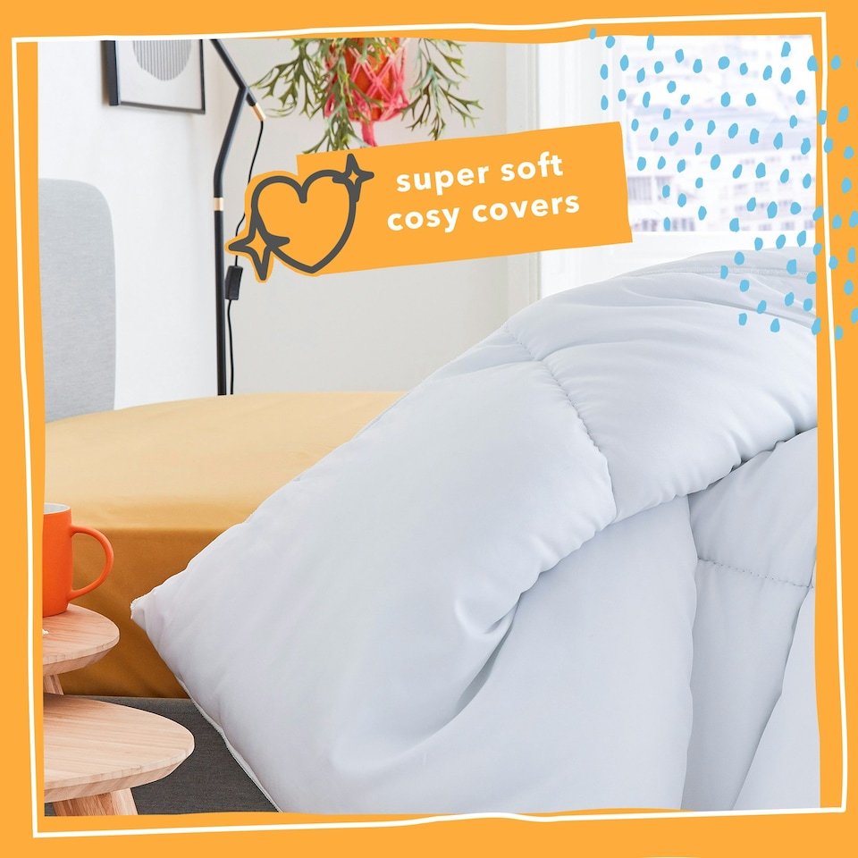 image 1 of Snug Brilliantly Bouncy 10.5 Tog Duvet, All Seasons Quilt, Double