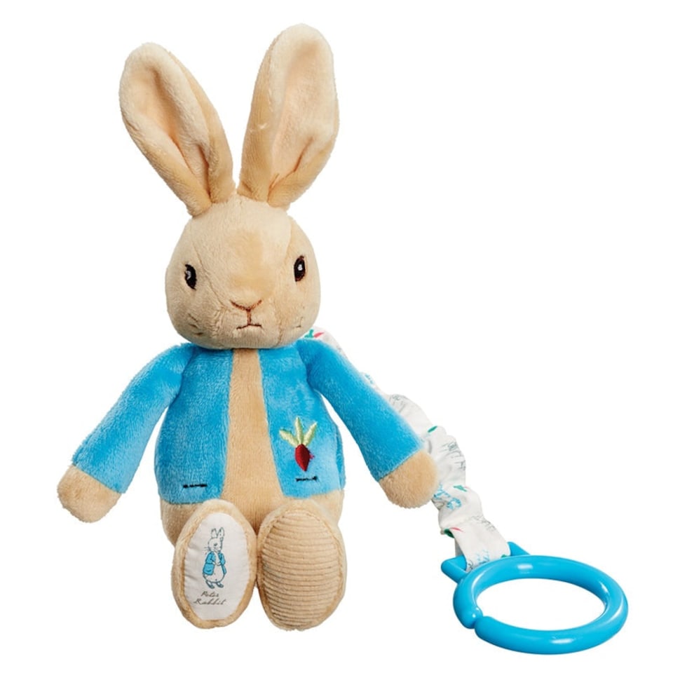 image 1 of Peter Rabbit Jiggle Attachable Toy 21cm