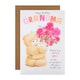 image 1 of Pink Forever Friends Flowers Design Grandma Birthday Card