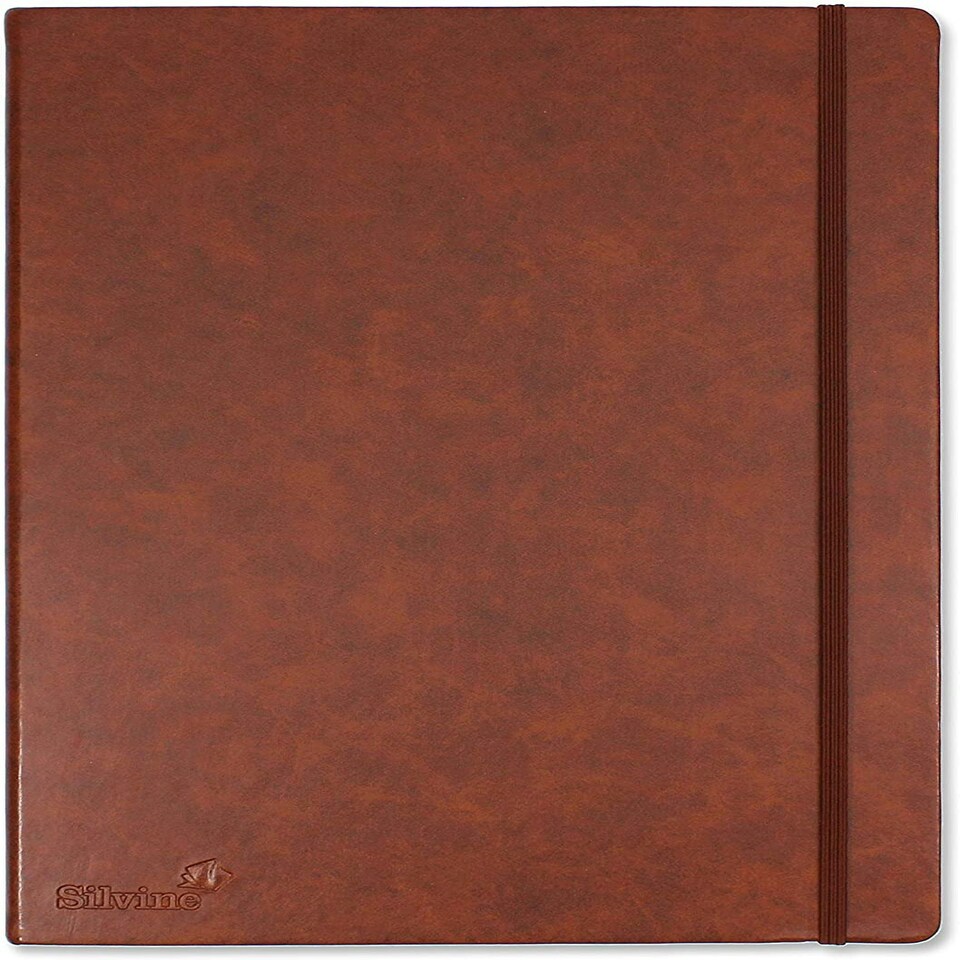 image 1 of Silvine A4 Journal Notebook 160 Lined Pages Ivory Paper