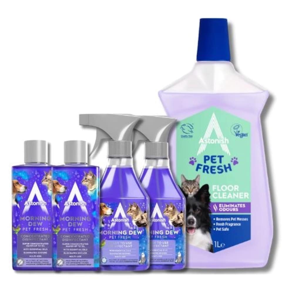 Astonish Morning Dew Pet Fresh Cleaning Bundle 5 Piece