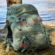 image 1 of Mountain Warehouse Rucksack with Padded Back Panel Trekking Travel Sports Bag Green | Pale Green
