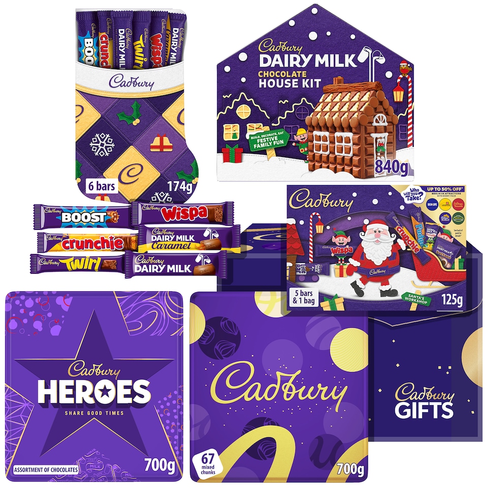 image 1 of Cadbury Christmas Magic Chocolate Hamper