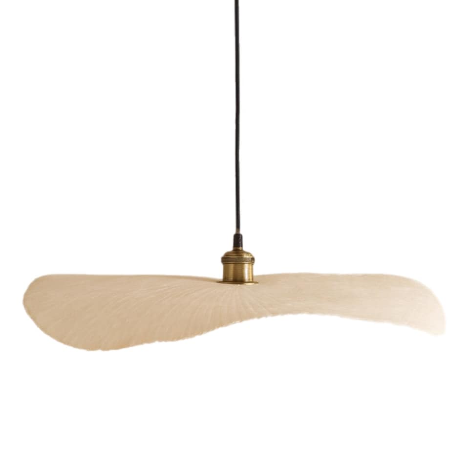 image 1 of CGC Wanda 60cm Extra Large Paper Wave Easy-Fit Lampshade