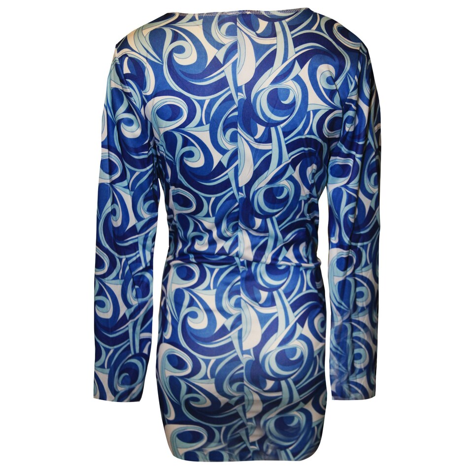 image 1 of Bristol Novelty Womens/Ladies Flower Power Hippy Costume - Blue - S S