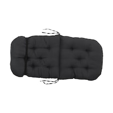 Living and Home Rocking Chair Tufted Seat Pad Non-Slip Seat Cushion