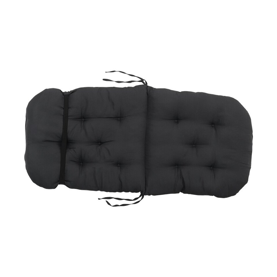 image 1 of Living and Home Rocking Chair Tufted Seat Pad Non-Slip Seat Cushion