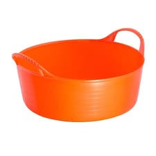Red Gorilla Mini Flexible Shallow Tubtrug - Orange - 5 litres