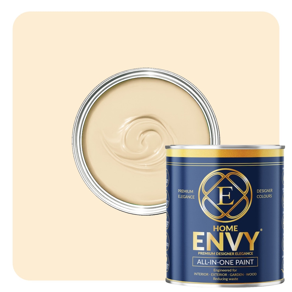 image 1 of ENVY All-in-One Paint - High Coverage Multi Surface Paint for Walls, Wood & Furniture  - My Magnolia - 5L - Matt