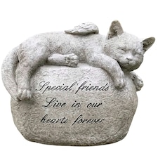 Cat With Angel Wings Memorial Grave Marker Or Pet Loss Gift