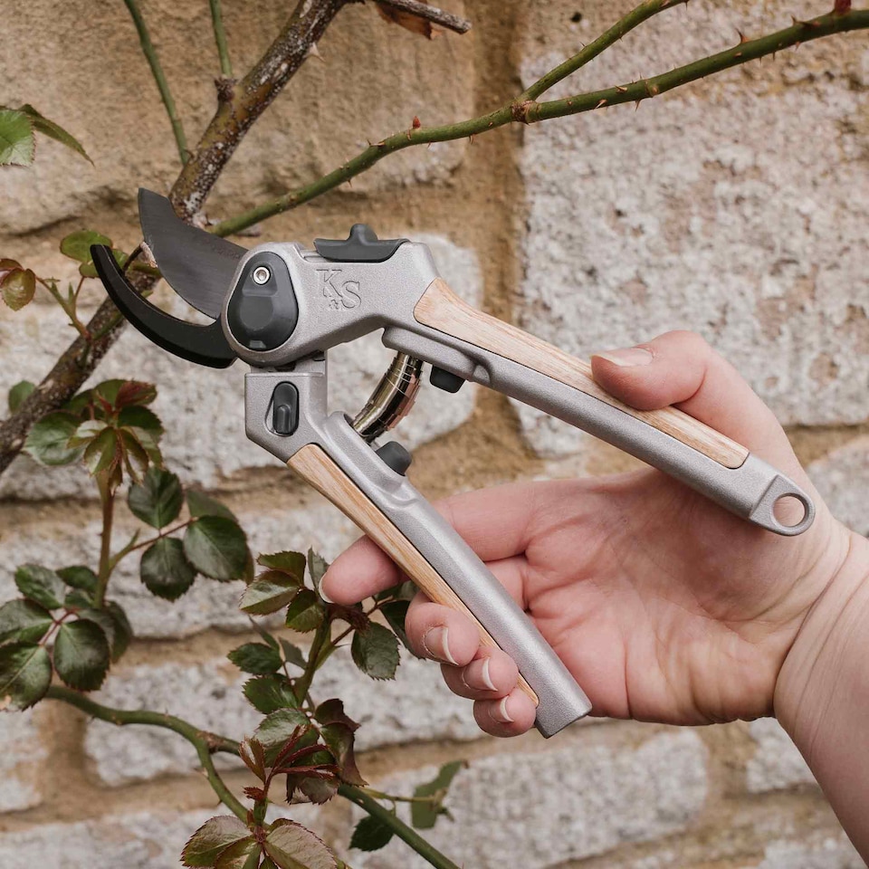 image 1 of Kent & Stowe Eversharp Premium Secateurs Duo Gift Set | Brown