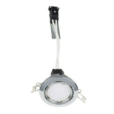 ValueLights Downlight Tiltable 6 Pack Silver Ceiling Downlight